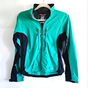 Rab Sawtooth Lightweight Windbreaker Hiking Outdoor Women's Jacket Size S